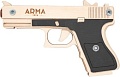 Пистолет игрушечный Arma.toys Резинкострел Glock Light AT027