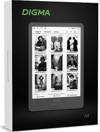 Электронная книга Digma A8