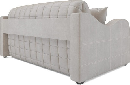 Мебель-АРС Аккордеон Барон №4 НПБ 155x200 (бархат бежевый Star Velvet 6 Light Beige)