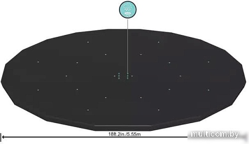 Аксессуары для бассейнов Bestway Тент 555см для каркасного бассейна 549см 58039