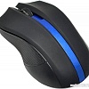 Мышь Oklick 615MW (черный/синий) [412862]