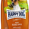 Сухой корм для собак Happy Dog Sensible Mini Toscana (с уткой и лососем) 800 г