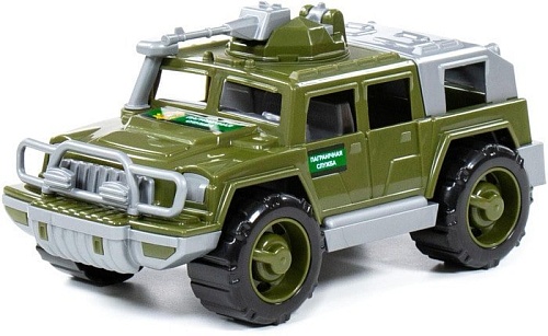 Полесье Автомобиль-джип пограничный Разведчик с 1-м пулемётом РБ 79268