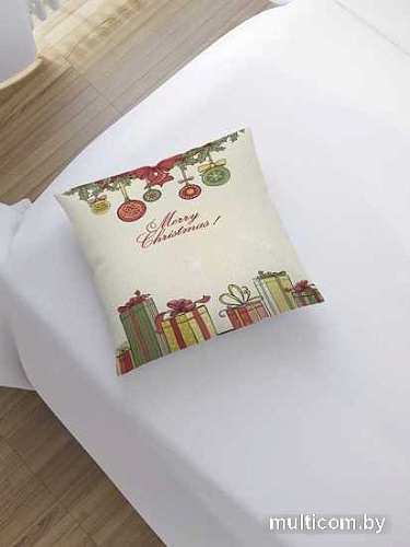Чехол на подушку JoyArty Новогодние подарки sl_20049