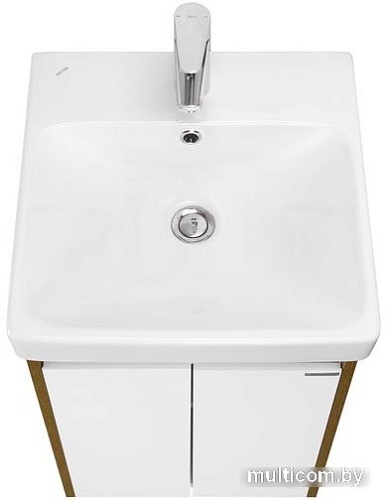 Акватон Тумба с умывальником Сканди Doors 45 1A2787K0SDZ90 (белый/дуб рустикальный)