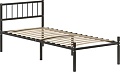 Кровать Домаклево Металика В3 80x190 (черный)