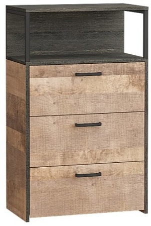 Комод Mobi Трувор 13.307.02 (дуб гранж песочный К356-интра)