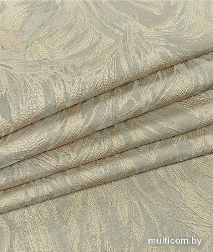 Штора Legrand Каприз 1.5x2.6 м 58119214 (серо-золотой)