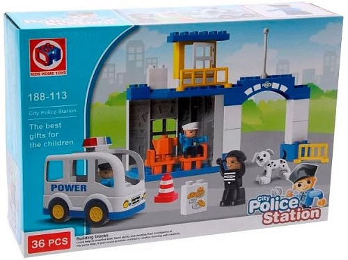 Конструктор Kids Home Toys Полицейский участок 188-113 2496916