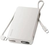 Внешний аккумулятор Momax 1-Power Vital+ Built-In USB-C IP139 20000mAh (белый)