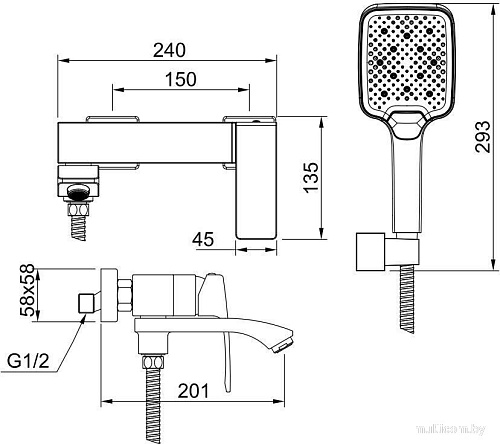 Смеситель Raglo R01.30.09