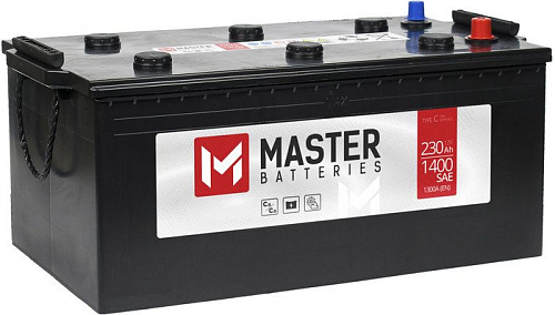 Автомобильный аккумулятор Master Batteries L+ (225 А·ч)