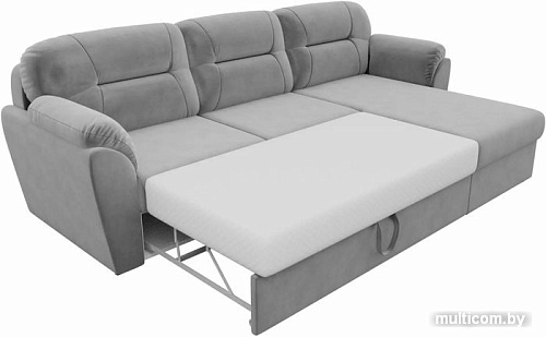 Угловой диван Лига диванов Бостон 100538 (серый)
