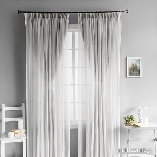 Комплект штор Pasionaria Милли 280x240 (2 шт, серый)