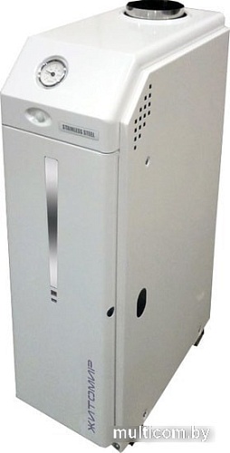 Отопительный котел АТЕМ Житомир-3 КС-Г-025СН (дымоход вверх, теплообменник нерж.)