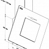 Кухонная вытяжка Backer AH90E-TGL200 White Glass