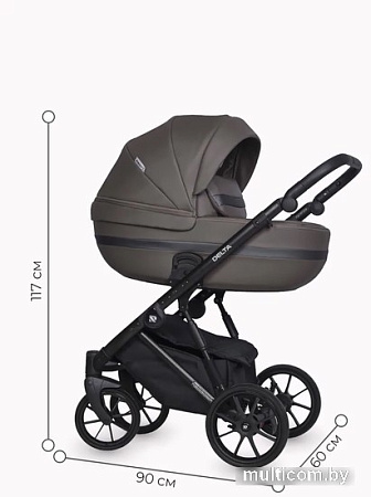 Универсальная коляска Riko Basic Delta Ecco (3 в 1, 12)