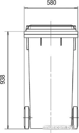 ESE 240 л (желтый)