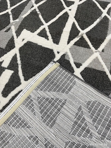 Ковер для жилой комнаты Safyun Bravo SN518-GREY-CREAM (1.6x2.3)