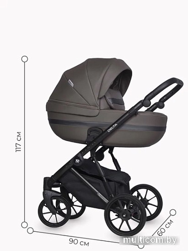 Универсальная коляска Riko Basic Delta Ecco (3 в 1, 12)