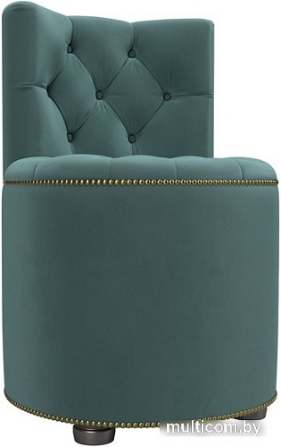 Пуфик Лига диванов Саваж (велюр, бирюзовый)