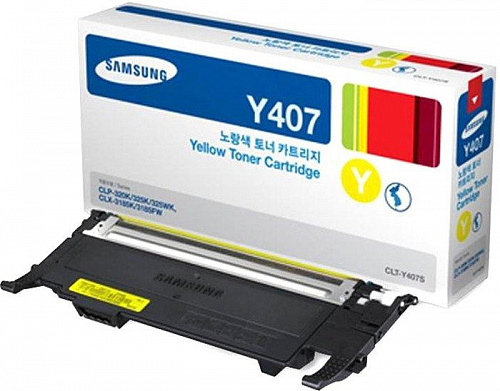 Картридж Samsung CLT-Y407S Yellow