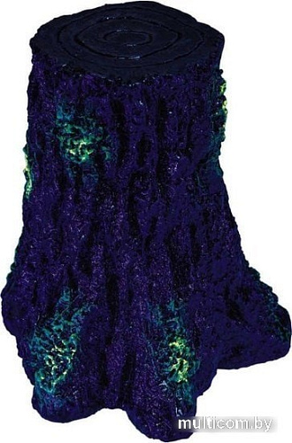 Декорация GloFish Древесный пень с GLO-эффектом 29036 (коричневый)