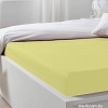 Постельное белье Luxsonia Трикотаж на резинке 60x120 Мр0010-3 (нежно-желтый)