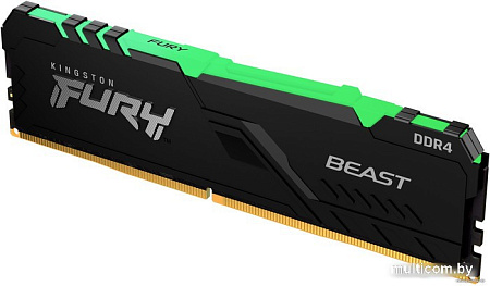 Оперативная память Kingston FURY Beast RGB 2x8ГБ DDR4 2666 МГц KF426C16BB2AK2/16
