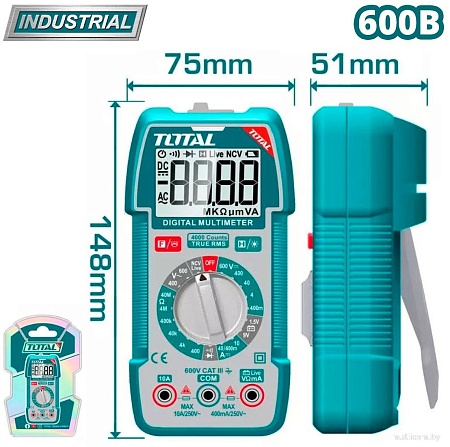 Мультиметр Total TMT536002