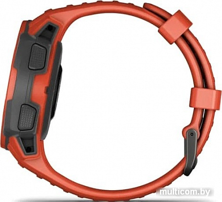 Умные часы Garmin Instinct Solar (красное пламя)