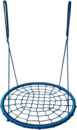 Подвесные качели Капризун Гнездо 60 (голубой)