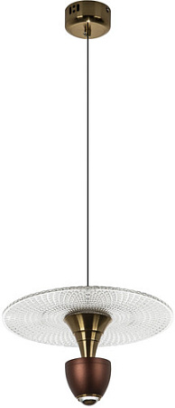 Подвесная люстра LED4U L8709-3 RED