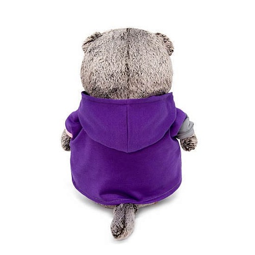 Классическая игрушка BUDI BASA Collection Басик в разноцветной толстовке Ks22-180 (22 см)