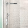 Шланговое подключение Hansgrohe FixFit Square 26455000 (хром)