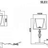 Настольная лампа ST Luce SLE1116.104.01