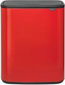 Brabantia Bo Touch Bin 60 л (пламенно-красный)
