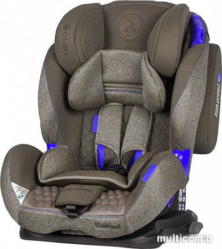 Автокресло Coletto Vivaro Isofix (серый)