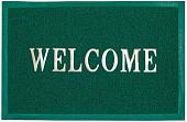 Придверный коврик ComeForte Welcome 60x90 (зеленый)