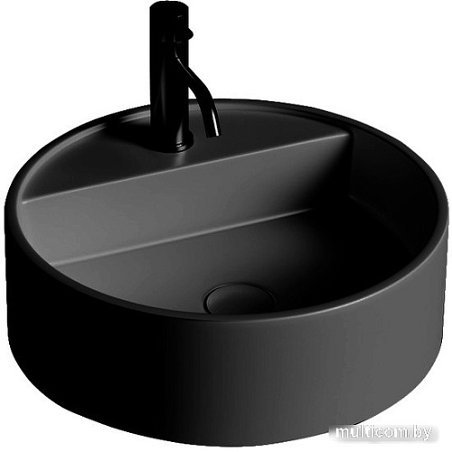 Умывальник Umy Home Sol 02 45x45 UM20521RF (U-Coat, черный матовый)