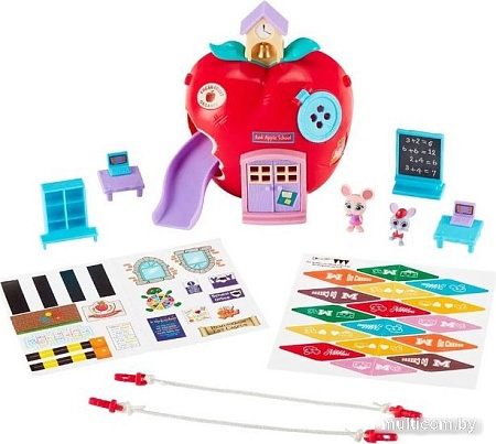 Кукольный домик Mouse in the House Школа Яблоко 41728