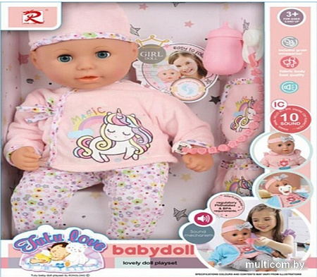 Пупс Sharktoys Функциональный 1000000063 (10 звуков)