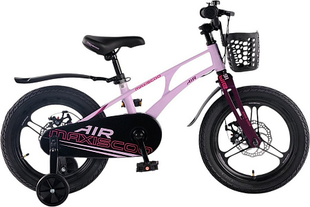Детский велосипед Maxiscoo Air Pro 16 2025 MSC-A1643P (лавандовый матовый, разобранный)