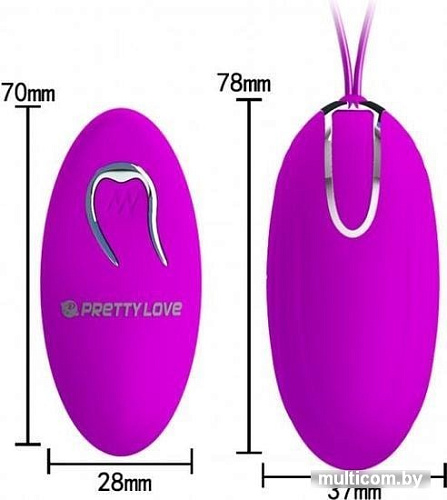 Виброяйцо Baile Pretty Love Jacqueline BI-014362W-13