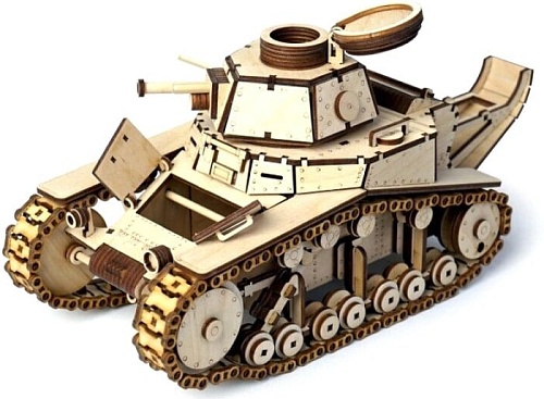 3Д-пазл Lemmo Танк МС-1 (Т-18) 00-25