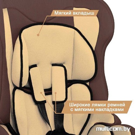 Автокресло Zlatek Atlantic Lux (серый)