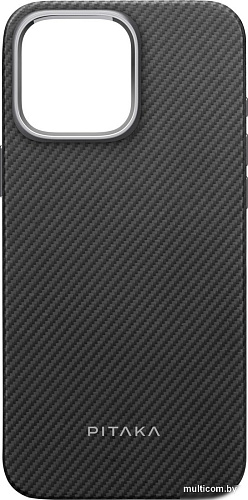 Чехол для телефона Pitaka Military-Grade для iPhone 16 Pro Max (черный)