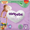 Подгузники Canbebe 6 15-27 кг (24 шт)