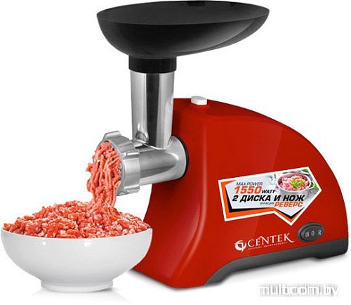 Мясорубка CENTEK CT-1609 (красный)