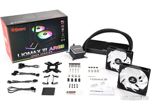 Кулер для процессора Enermax Liqmax III ELC-LMT240-ARGB